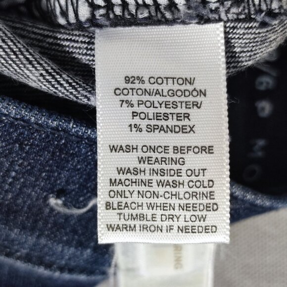 LOFT Ann Taylor Jeans women's size 28(30)/6 P indigo blue colour Modern Skinny - Picture 7 of 14